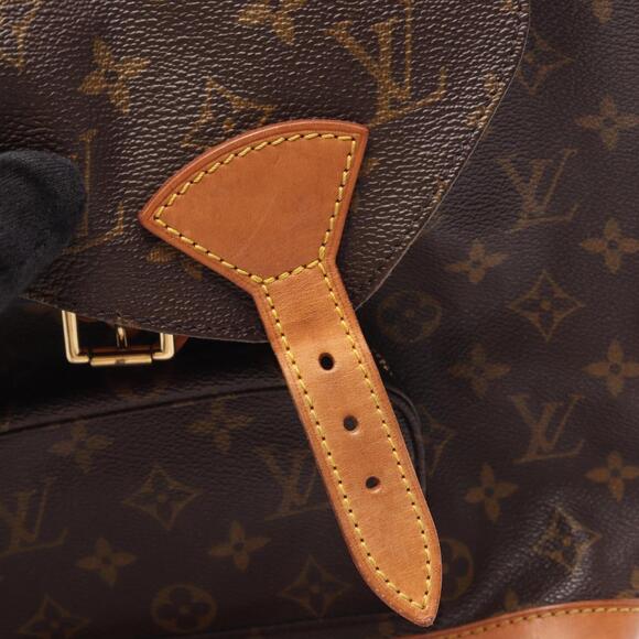 LOUIS VUITTON Brown Monogram Leather Backpack main image 5